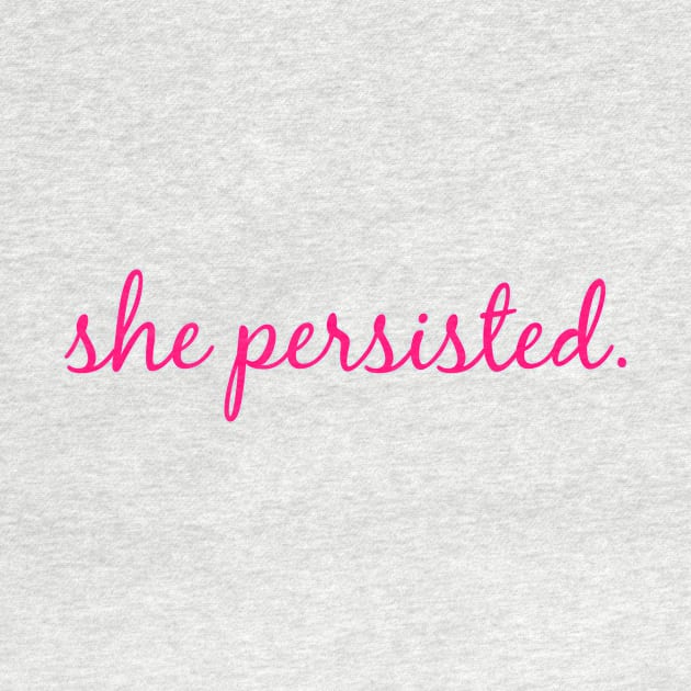 She Persisted by nyah14